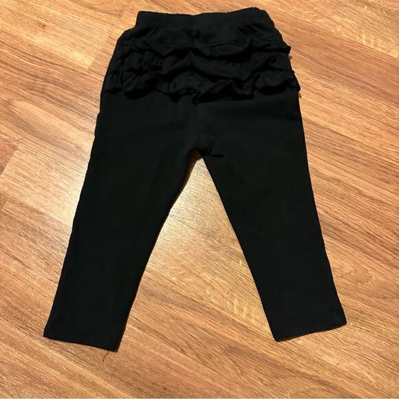 Giranimals/ Jumping Beans Green & black floral toddler girls outfit 24 months - Picture 8 of 9